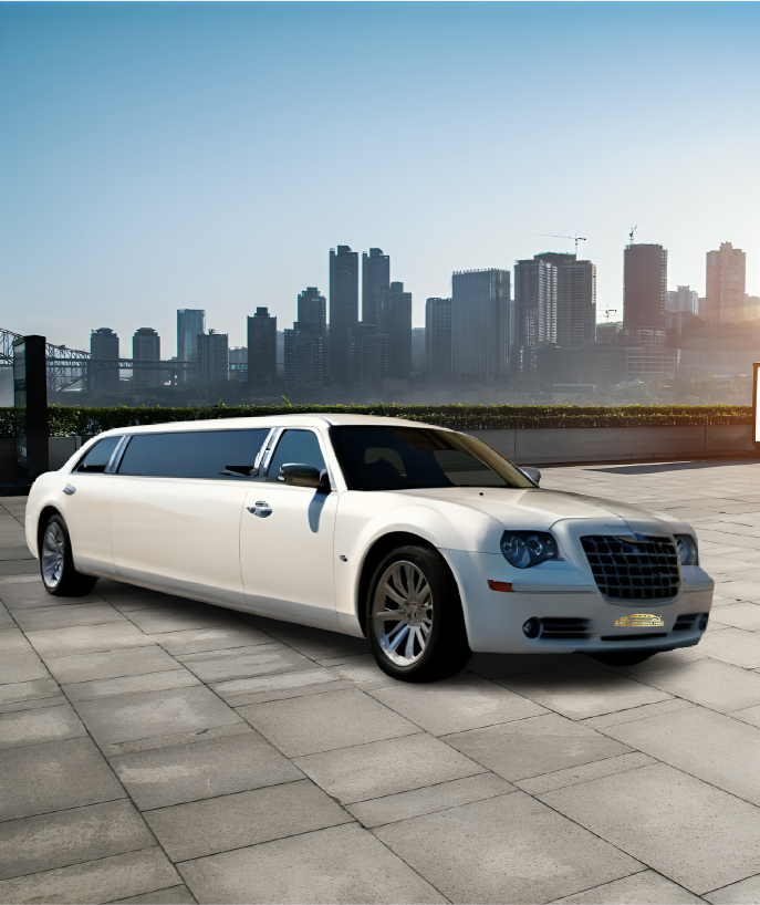 White Chrysler 300c